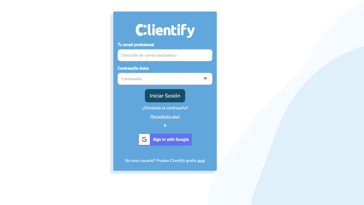 API KEY clientify